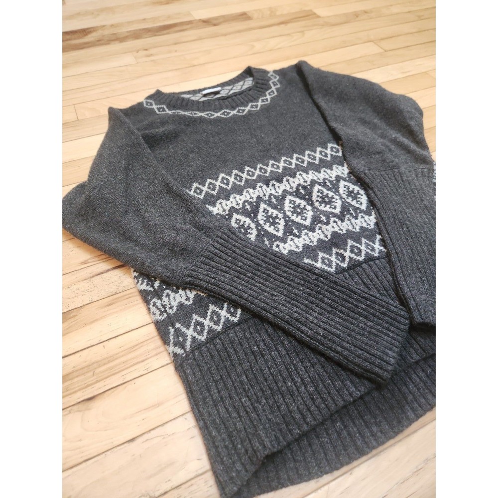 Columbia fair isle pullover sweater